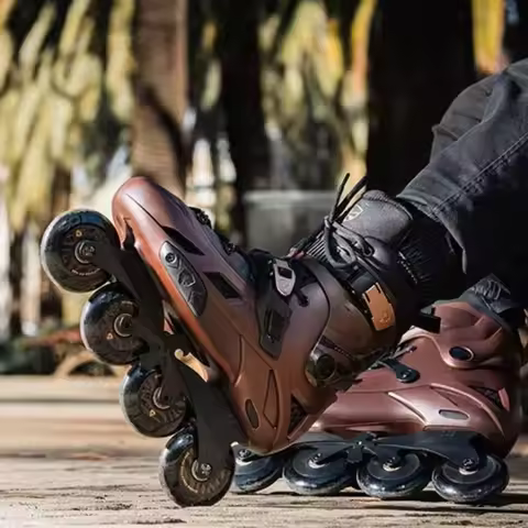 Inline Skates Flying Eagle F7 Optimum 2024 100% Original Adult Roller Skating Shoes Slalom Sliding F