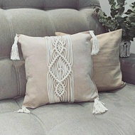 KATUN Sofa Cushion Cover/Cotton Pillowcase/Macrame Pillowcase 40X40
