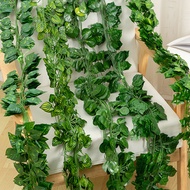 Decor Vines Artificial Leaves For Decoration Artificial Plants Leaf Garland Plants Vines  Flower Gre