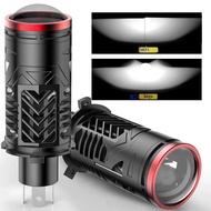 2 ชิ้น H4 LED เลนส์มินิ ไบแอลอีดีโปรเจคเตอร์ 6000K หลอดไฟหน้ารถ Canbus 9003 HB2 ไฟสูง ไฟต่ำ รถมอเตอร