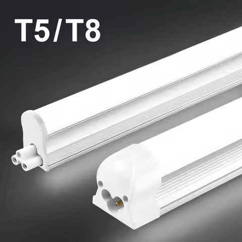 50CM T5 T8 Aluminum LED Light Tube 15W 25W LED Lamp Tube 110V 220V For Desk Work Shop Garage Warehou