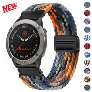 22mm 26mm Elastic Quick Fit Nylon Strap Enduro2 Wristband For Garmin Fenix 8 Fenix5 5XPlus 6 6XPro 7