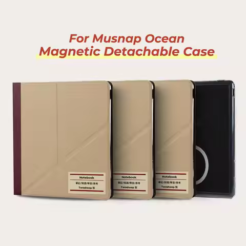 Twosheep Magnetic Detachable Case for Musnap Ocean Oceanc iReader Ocean5pro Ocean5c 7 Inch Auto Slee