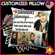 Bantal Cetak Gambar Printed Pillow Square 30cm x 30cm