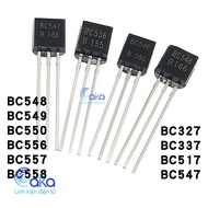Set of 10 Transistors BJT BC327 BC337 BC546 BC547 BC548 BC556 BC557 NPN PNP TO-92
