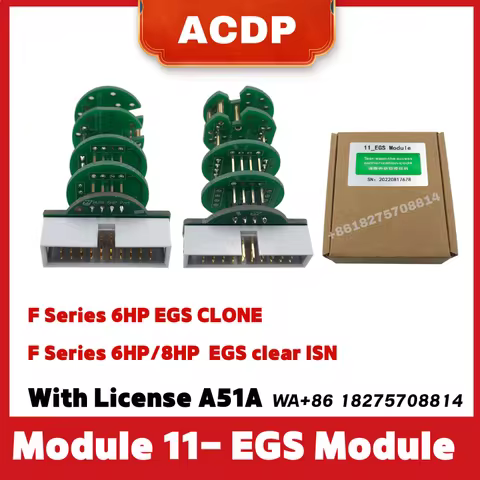 Yanhua Mini ACDP Module 11 for BMW EGS clone F G series 6HP 8HP EGS refresh ISN clear refresh F seri