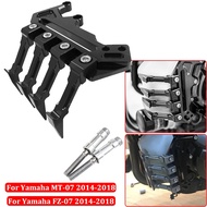 MT07 FZ07 Motorcycle accessories CNC Durable Coolant Recovery Tank Shielding Cover For Yamaha MT-07 