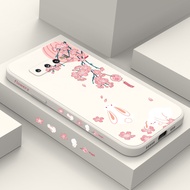 Creative Peach Bunny Phone Case For Samsung Galaxy S10 S10E Plus Soft Cover S9 Plus Comfortable Feel
