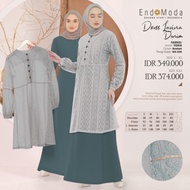 Gamis Inner outer dress, endomoda lavina brand