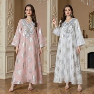 Abaya Malaysia Clothing Women's Robe Dubai Robe Muslim Dress Abaya Arabian Robe