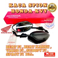 KACA SPION BEAT FI BEAT VARIO FI ASLI HONDA GENUINE PART JAMIN ORI KVY (2 PCS)