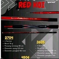 JORAN TEGEK IGURUAI RED KOI 270/360/450 .... SUPER CARBON