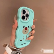 Cute Bear Cartoon Matte Phone Case For iTEL S25 Ultra S23 S18 S17 P55 P38 P37 Pro P36 Vision 3 2 Plu