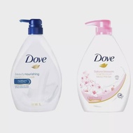 โดฟ ครีมอาบน้ำ สบู่เหลวอาบน้ำ Dove Go Fresh / Deeply Nourishing Sensitive Skin Body Wash 1000ml.  #ครีมอาบน้ำโดฟ  สบู่เหลว โดฟ #โดฟ ดูแลผิว