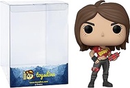 TNTina: P o p ! Games Vinyl Figurine Bundle with 1 Compatible 'ToysDiva' Graphic Protector (640 - 52
