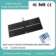 7.57V 45 Laptop Battery DYNK01 For Microsoft Surface Book 1st Gen 1769 2017 Series G3HTA036H DAL-000