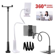 **包郵** 懶人桌面手機支架 通用 手機支架 床頭平板兩用支架 追劇 看電影 上網課彎曲支架