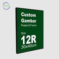 Custom Poster Frame 12R Image 30x40cm