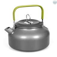[LIXADA MALL] 0.8L/1.2L/1.6L Outdoor Camping Kettle Aluminum Tea Kettle Coffee Pot with Carry Bag