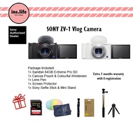 (Original Sony Malaysia) Sony ZV-1 Digital Camera Vlog Camera