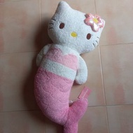 2008年絕版 Sanrio Hello Kitty 美人魚 大公仔 抱枕 攬枕 plush doll mermaid 懷舊