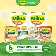 Bundle 2 Milna Wgain 6+ dan 2 Milna Biskuit Bayi
