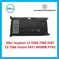 Quality Replacement Battery/ Bateri Laptop DELL Inspiron 15 5568 7560 5567 13 7368 Vostro 5471 WDX0R