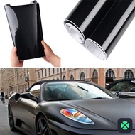 1F Black Color Glossy Vinyl Wrap Film / Car Wrapping Film Motorcycle Decoration Film