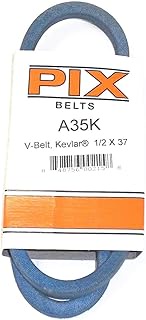 PIX A35/4L370K Blue Kevlar Belt, Use to Replace Ariens 07200020, 07238400, 07200430, 07219100, Compa