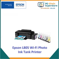 Epson EcoTank L805 WiFi InkTank Photo Printer (with set of inks)