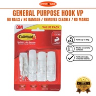 3M Command 17012-8 General Purpose Hooks Mixed Value Pack