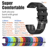 Quick Release fit 26MM 22MM Watch Strap for Garmin MARQ Fenix 7X 7 Pro 6X 6 5X 5 Plus Approach S70 4