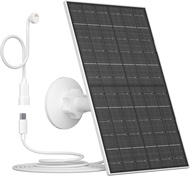 7W Solar Panel for Security Camera USB C Solar Panel Charger for Camera USB Solar Panel Compatible w
