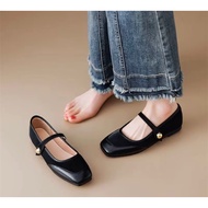 H02 French Style Shoes Classic Design Black Size 235/37 (No Box)