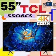 TCL - 55" 55Q6CS QD-Mini LED 4K Google TV Q6CS