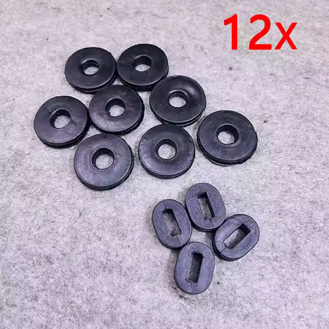 1 Set Motorcycle Plastic Side Cover Rubber Seal Motorbike Grommet Pads For Suzuki GN125 GS125 EN125 