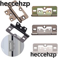 HECCEHZP 3 Inch 1Pair Door Hinge Soft Close Practical Stainless Steel Interior Furniture Hardware Close Hinges