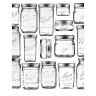 Mason Jar Mason Jar Glass Transparent Oatmeal Breakfast Cup Sealed Jar Milkshake Jam Bottle Drink Cu