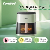 Comfee 7.5L CAD-75PG00B1 Air Fryer 3D Viewable Window Extra Large Capacity