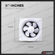 <EXHAUST FAN> 6"/8"/10"/12" WALL TYPE EXHAUST FAN / VENTILATION EXHAUST FAN