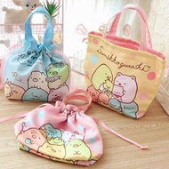 角落生物 公仔 便當袋 收納包 飯盒袋 恐龍 蜥蜴 炸蝦 天婦羅 豬排 sanrio 蝸牛