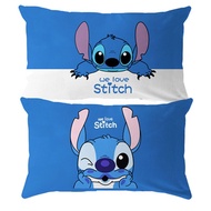 【NEW H】Disney Pillow Cases Cushion Cover Cartoon Lilo Stitch Cushion Cover on Bed Sofa Christmas Boys Girls Gift 40x65cm