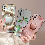 Oppo A74 / A94 / A95 case with crystal apple print - luxurious, lucky phone case