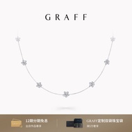 【Best quality】 GRAFF 18K White Gold/ GRAFF 18K White Gold Wild Flower Necklace With Diamonds