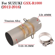 [JINDI] GSX-R GSXR1000 SUZUKI1000 2007 - 2016 K7 L6รถจักรยานยนต์ดัดแปลงหนีตัวเก็บเสียงท่อไอเสีย Moto