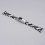 For 22mm Jubilee WatchBand Seiko 5 Sports GMT SSK001 003 SSK036 Silver Gold Solid Link End Strap Bra