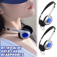 Trendsetting Vintage Headphones - Over-Ear Lightweight Earbuds - Y2K Fashion Photo Prop