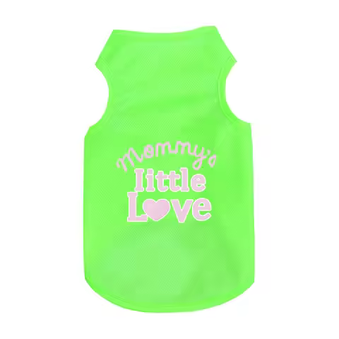 Pet Cool Summer Clothes, Moisture Wicking Breathable Vest, Cats and Dogs Wear Together, Play Fun Sum