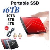Original portable SSD 1TB 8TB 30T 60TB 128T USB 3.1Type-C external high-speed mobile solid-state dri
