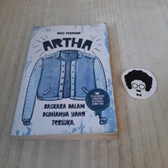 Buku Novel Artha by Bayu Permana - Bekas Preloved Original Ori